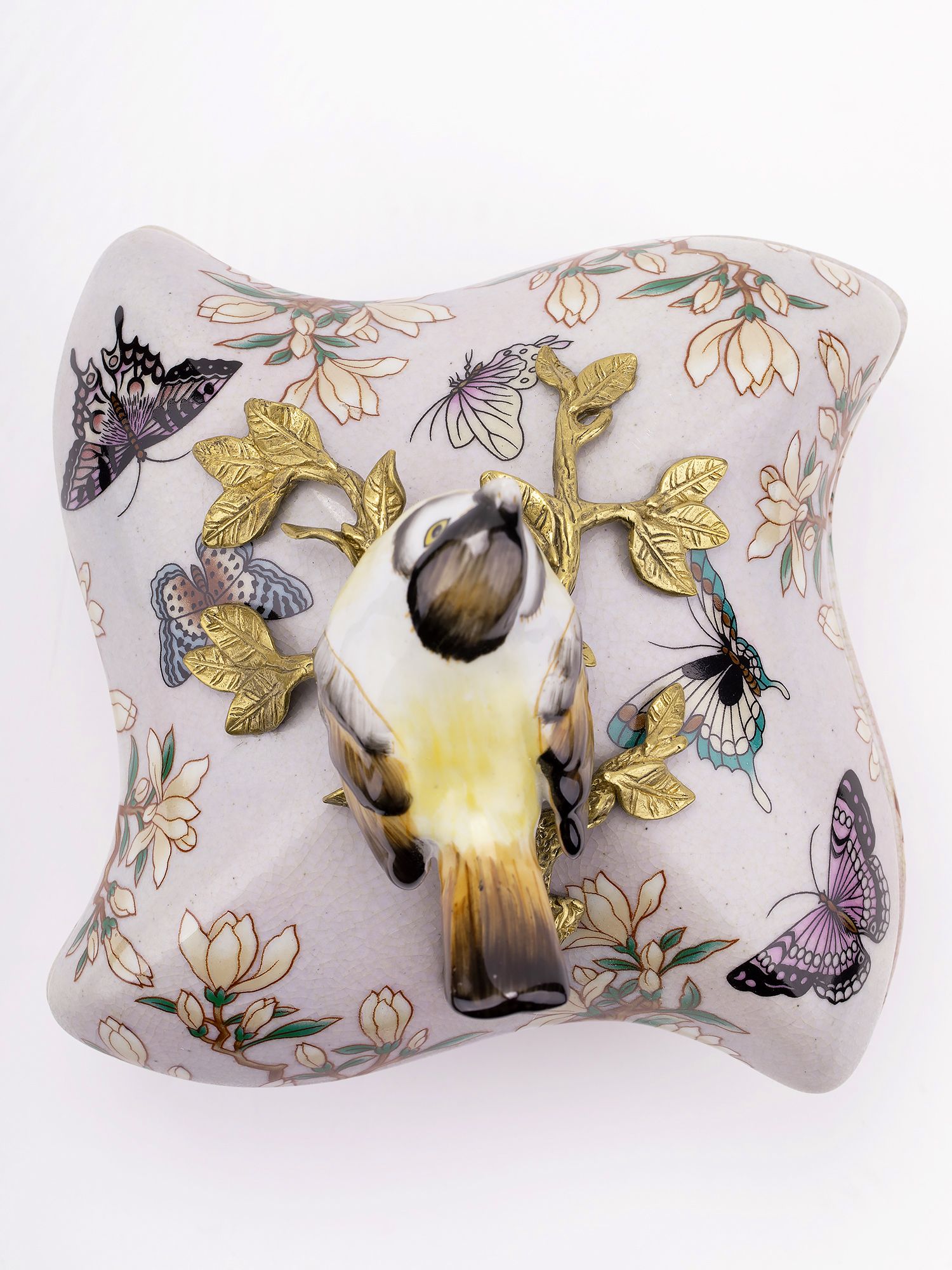 Шкатулка с птичкой Glasar 31G2594/B1321EHCS/HP1535