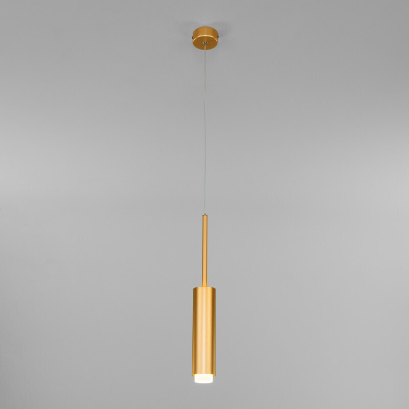 Подвесной светильник Eurosvet 50203/1 LED матовое золото