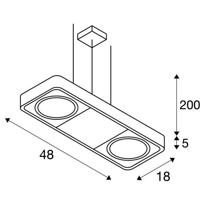 Подвесной светильник SLV 159214