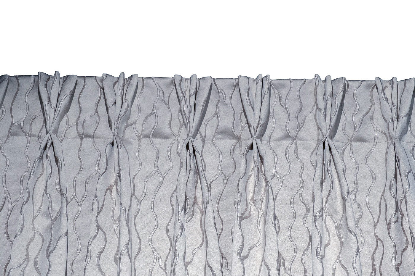 Портьера Mesh голубой 275*260 Garda Decor 121GD-00025