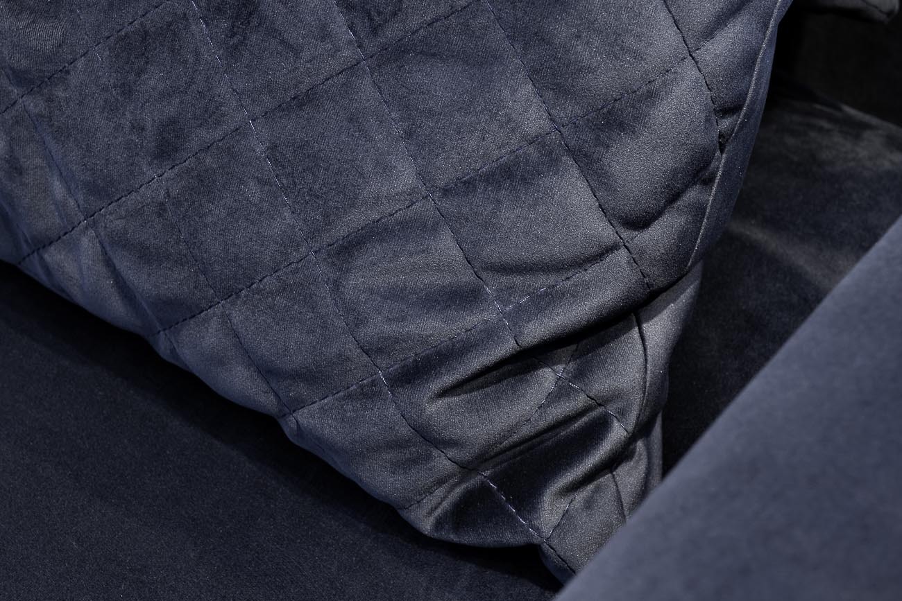 Кресло Sorrento велюровое темно-синее Garda Decor SORRENTO1-2K-Т.СИНИЙ-Bel18