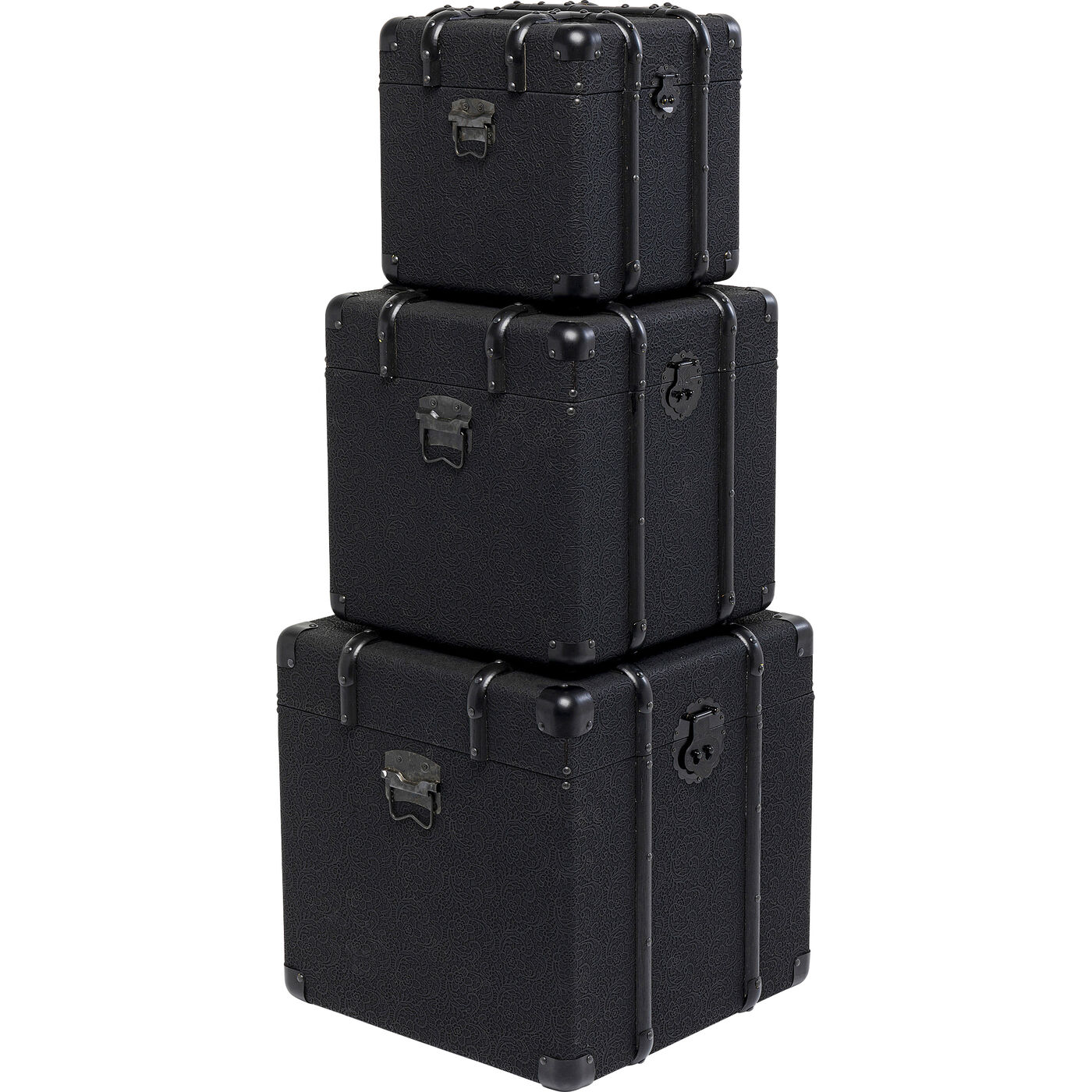 Сундук Voyage Black (3 шт) KARE 87913