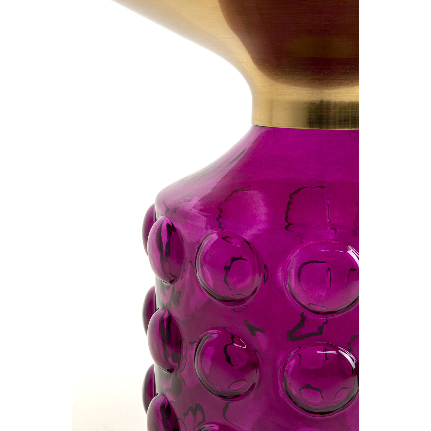 Стол приставной Lola Purple Ø50cm KARE 70649