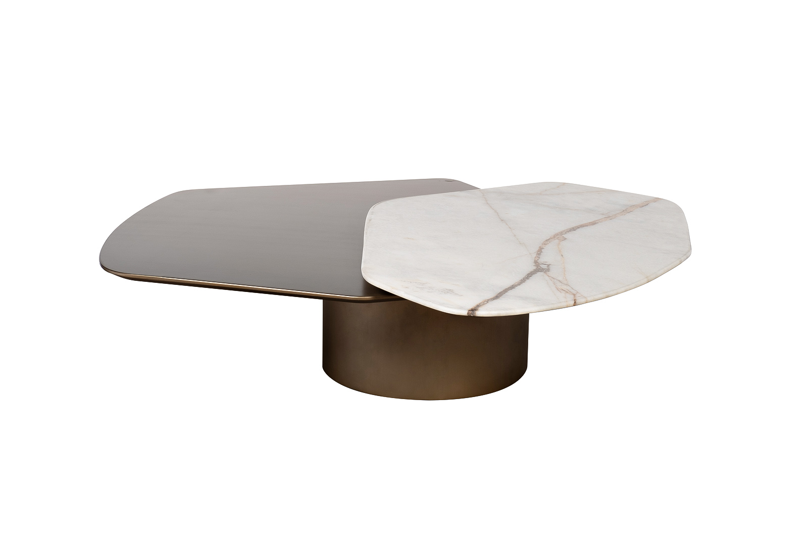 Стол журнальный Island с мрамором Garda Decor 58DB-18311