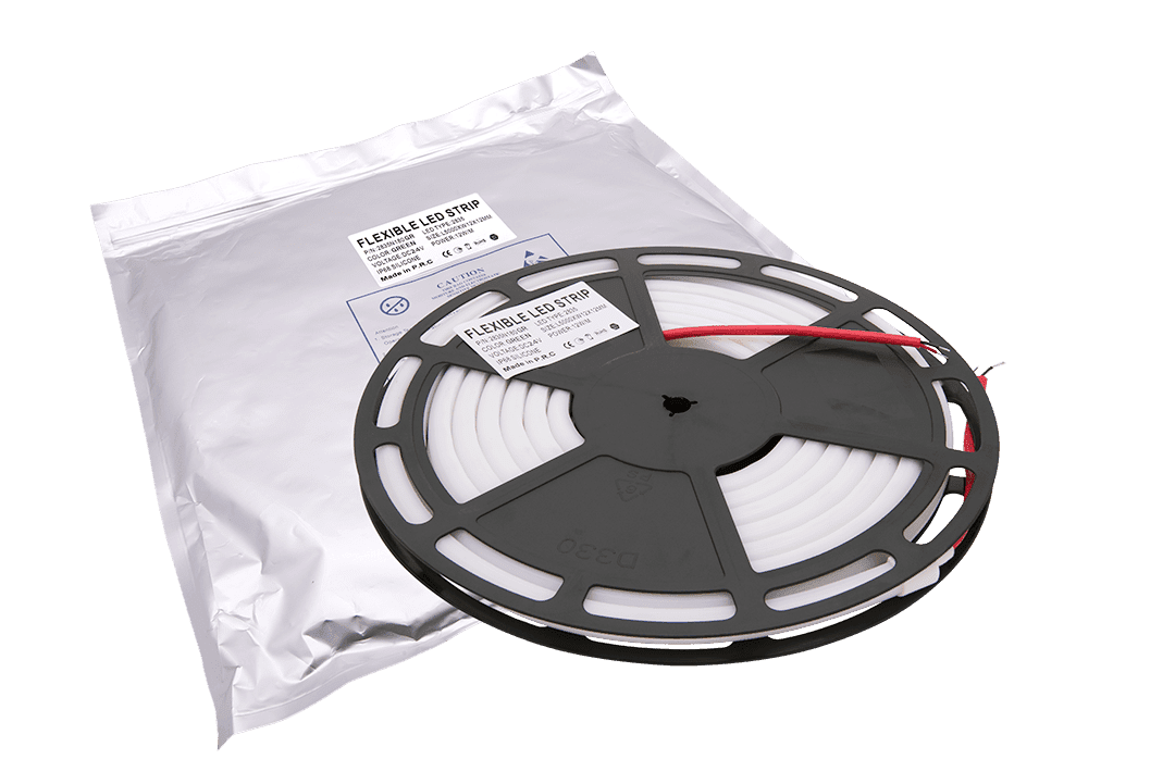 Термостойкая светодиодная лента зеленого свечения SWG NE8180-24-12-G-68