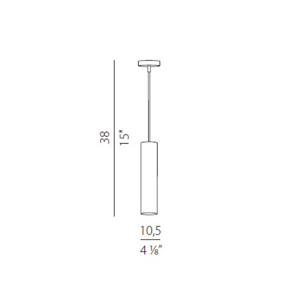 Подвесной светильник Panzeri One White