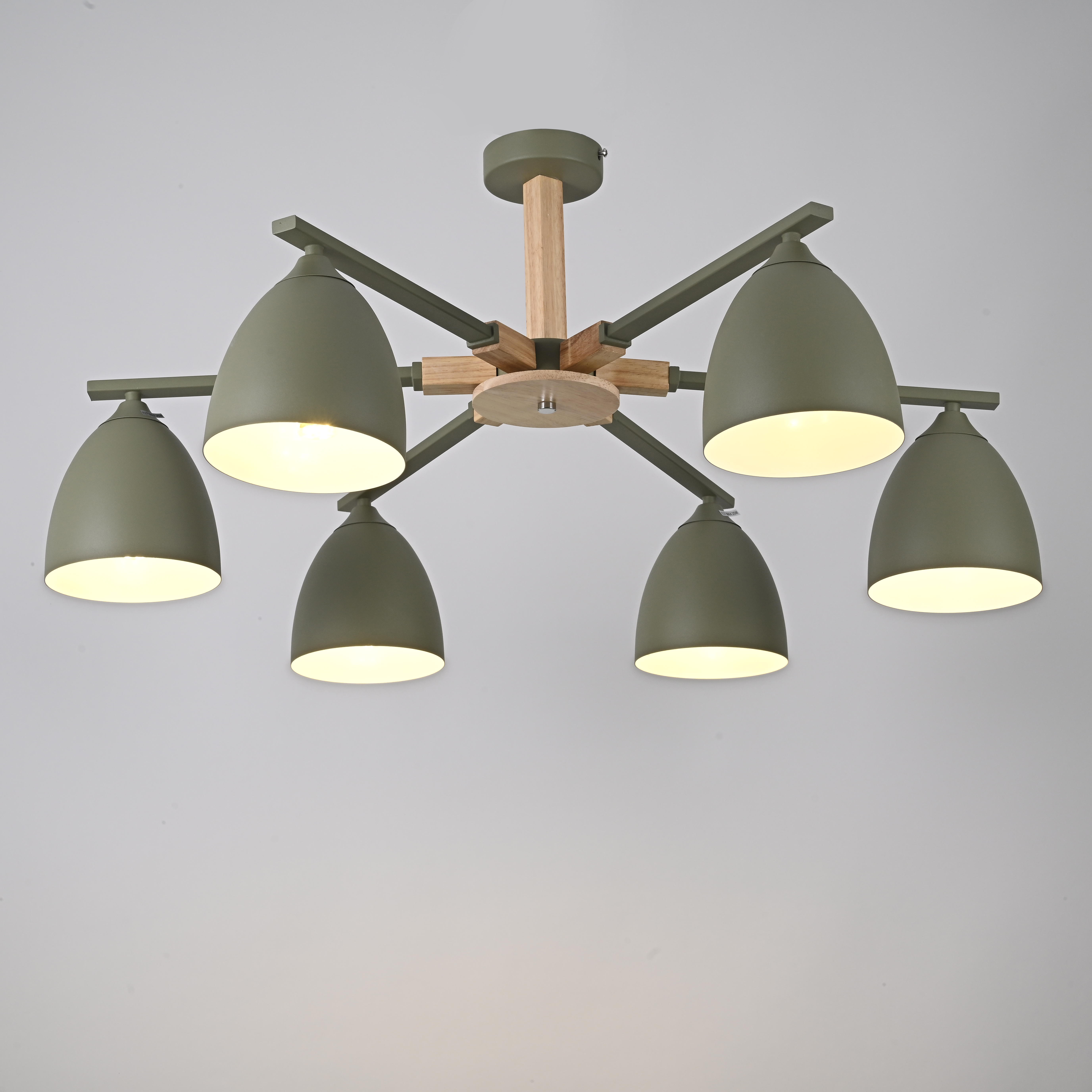 Потолочная люстра NOA 6 Olive by ImperiumLoft