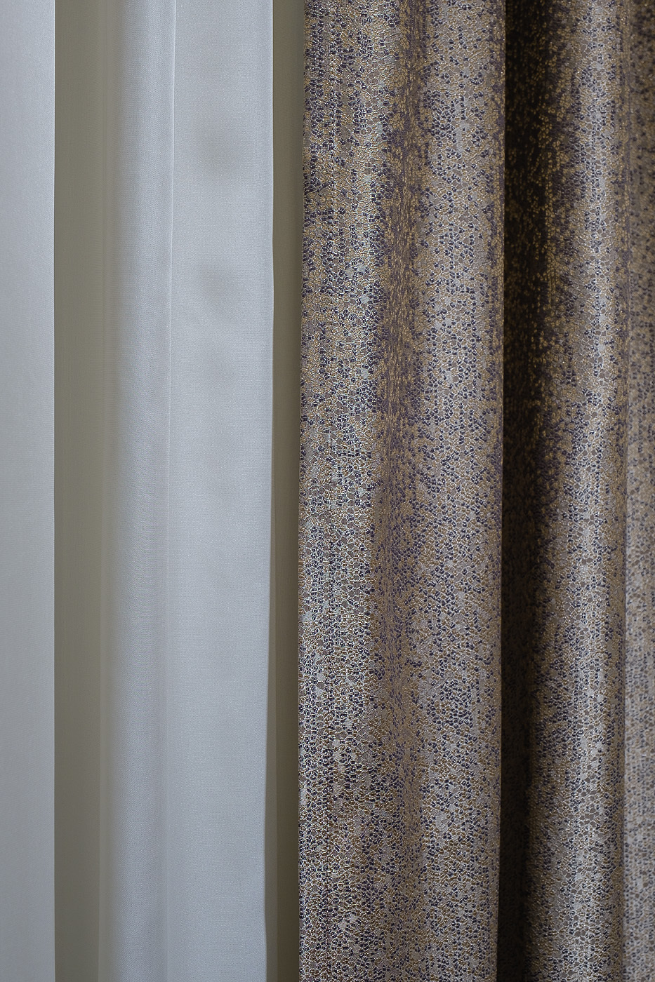 Портьера BARI 275х260см золотая Garda Decor 121GD-TEL05-PORT ZOL