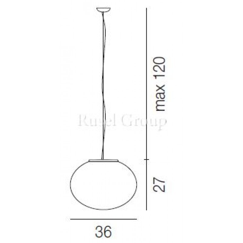 Подвесной светильник Vistosi LUCCIOLA SP P