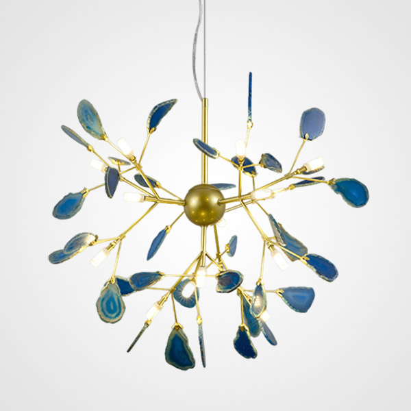 Подвесная люстра AGATE L16 Blue by ImperiumLoft