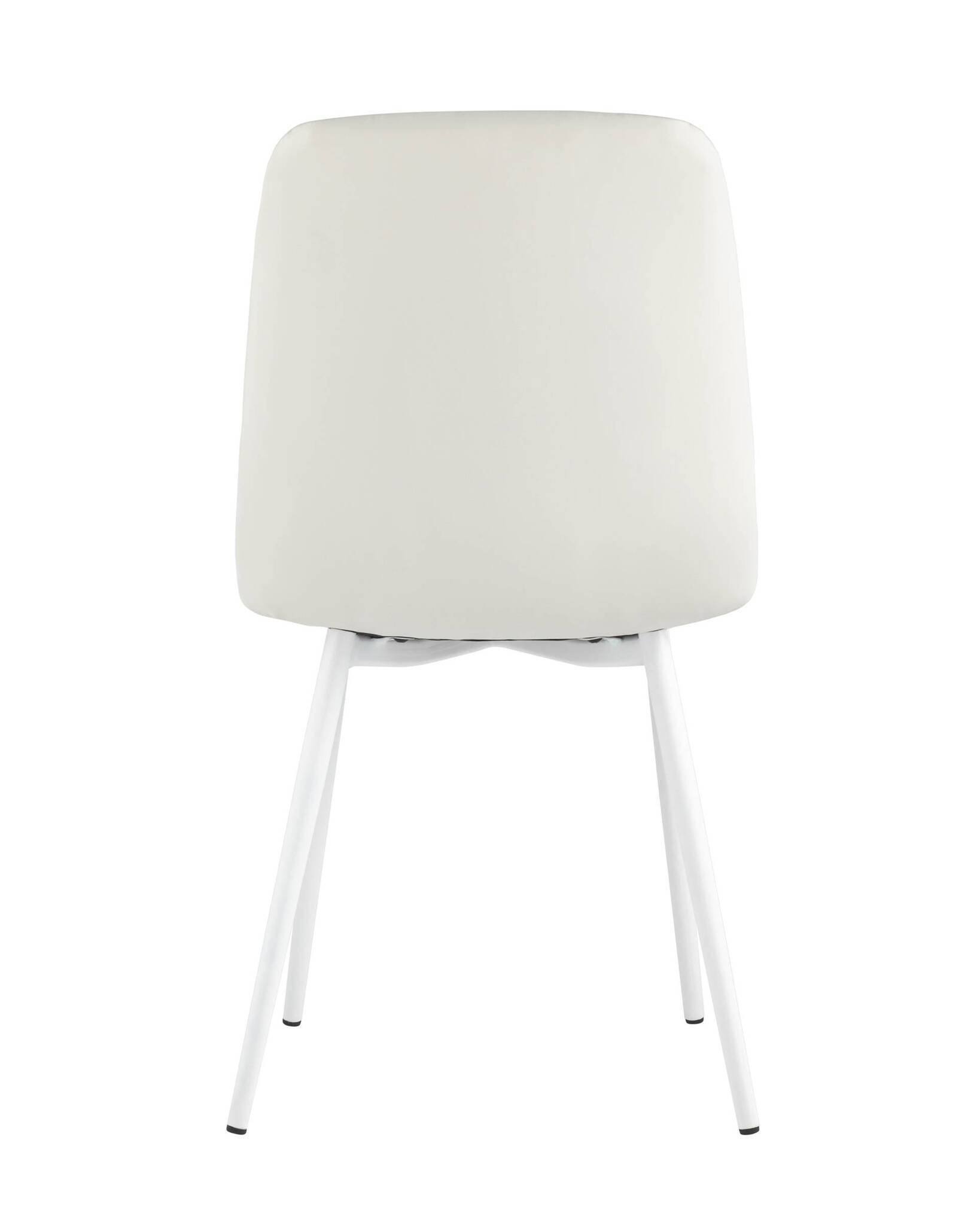 Стул Oliver экокожа белый белые ножки Stool Group