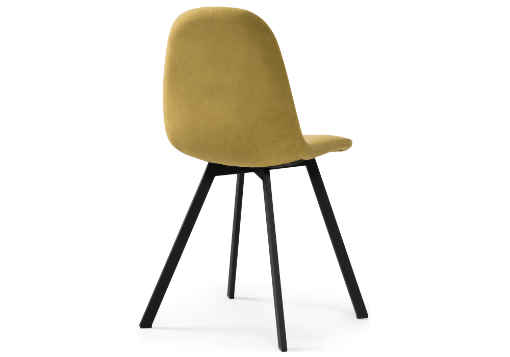 Стул Woodville Агот горчичный / черный каркас 464862