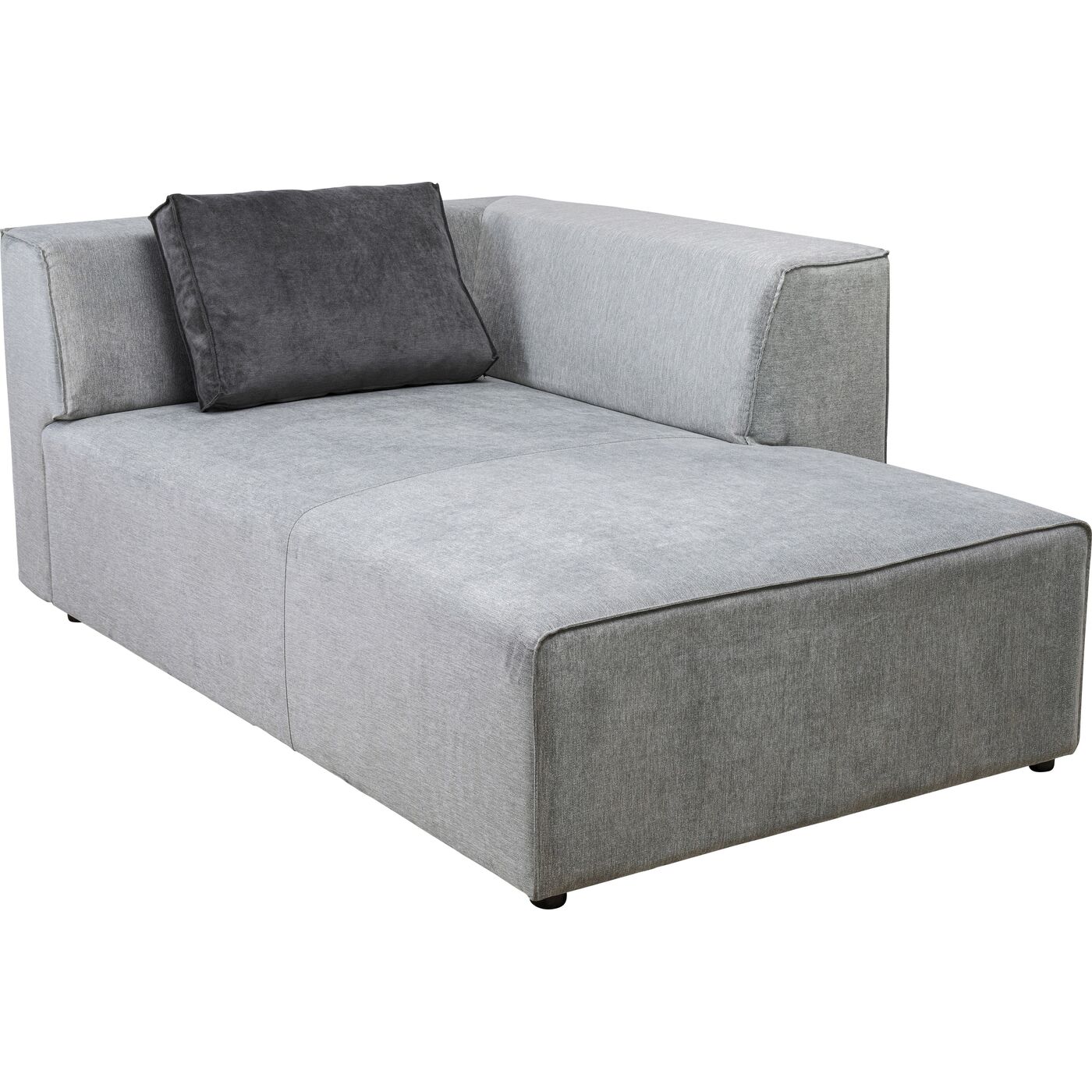 Оттоманка правостороняя Infinity Elements Grey Right KARE 82033