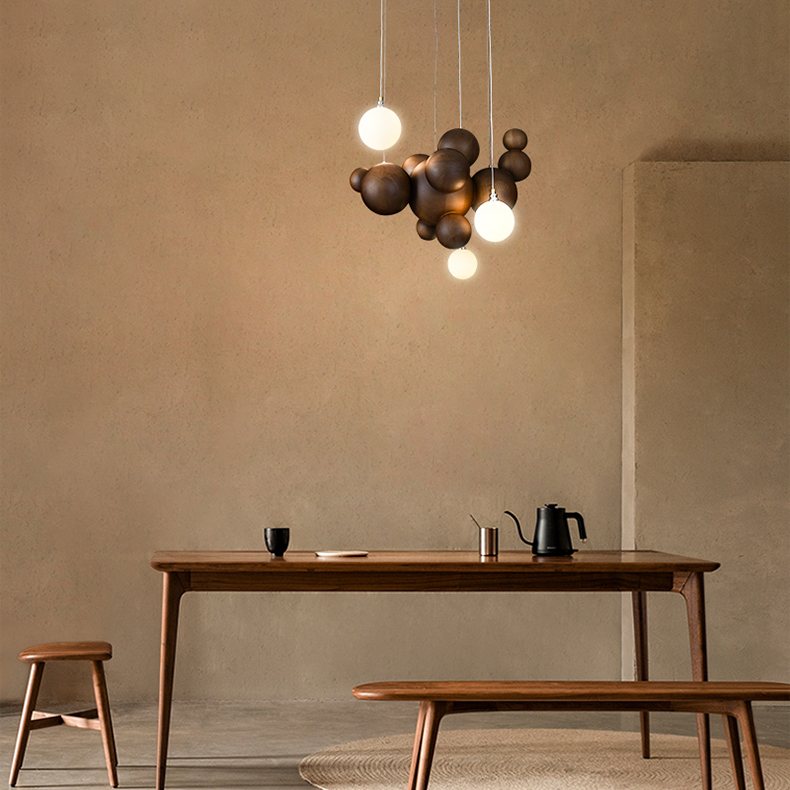 Подвесной светильник HELSING Light brown by ImperiumLoft