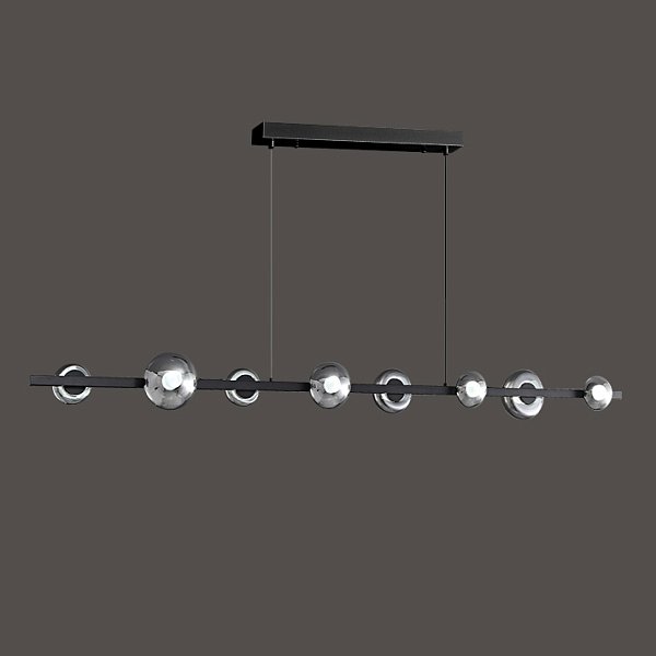 Подвесной светильник BOOSTER LONG L160 Black by ImperiumLoft