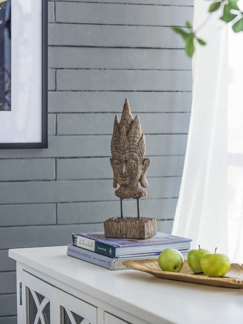 Фигурка Голова Будды Glasar 73631