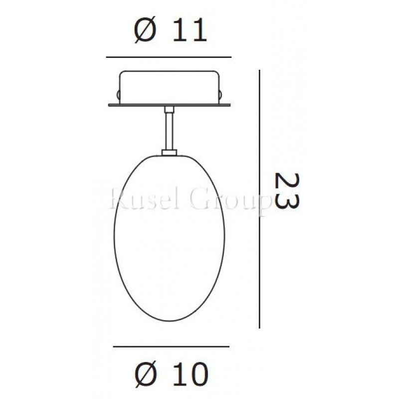 Потолочный светильник de MAJO PRO SECCO P1