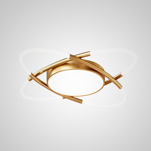 Потолочный светильник IRIA D50 Gold by ImperiumLoft