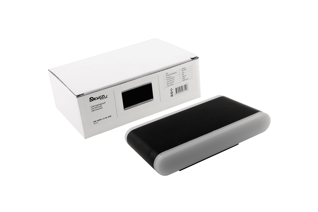 Светильник настенный DesignLed GW-6080L-12-BL-WW