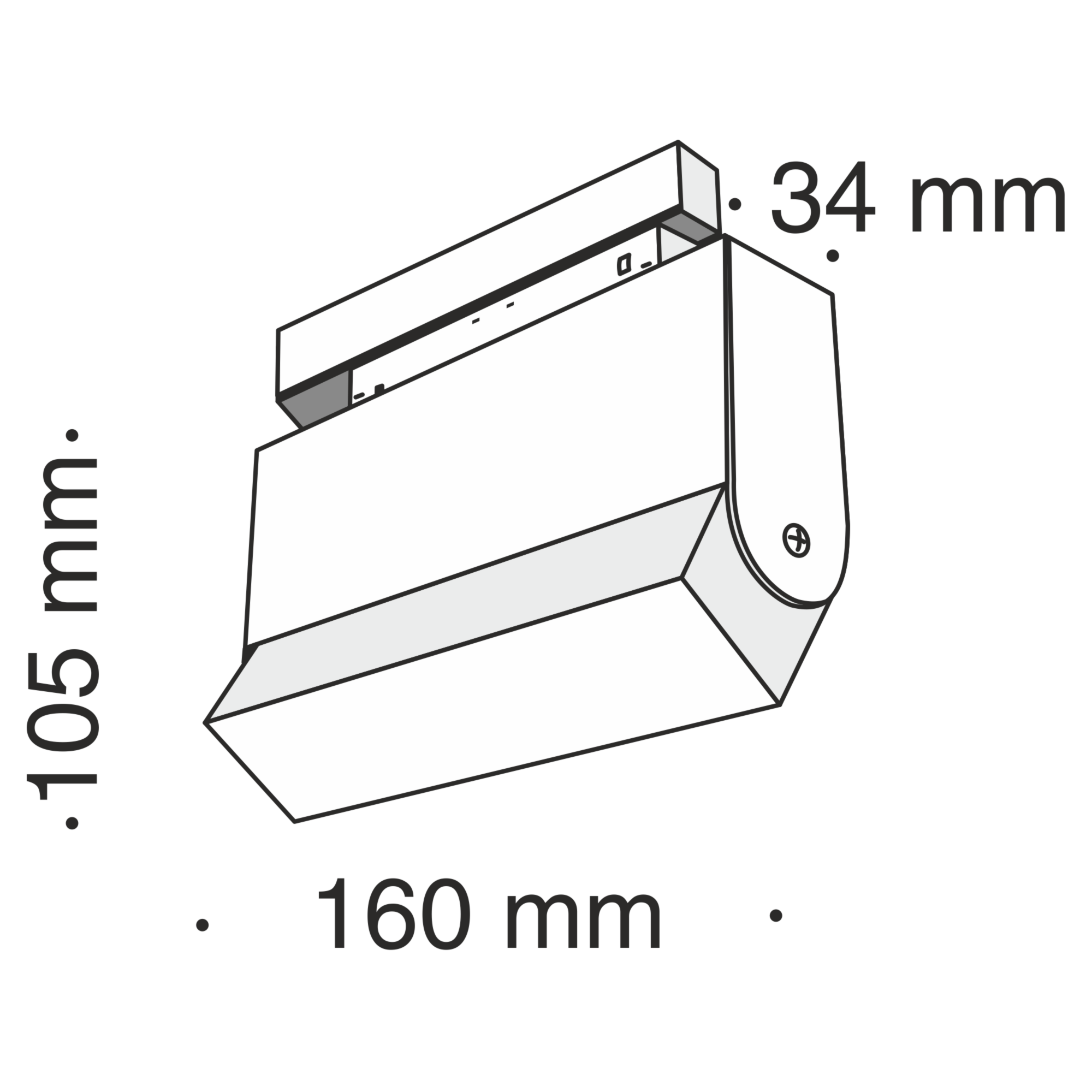Трековый светильник Maytoni TR013-2-10W3K-B