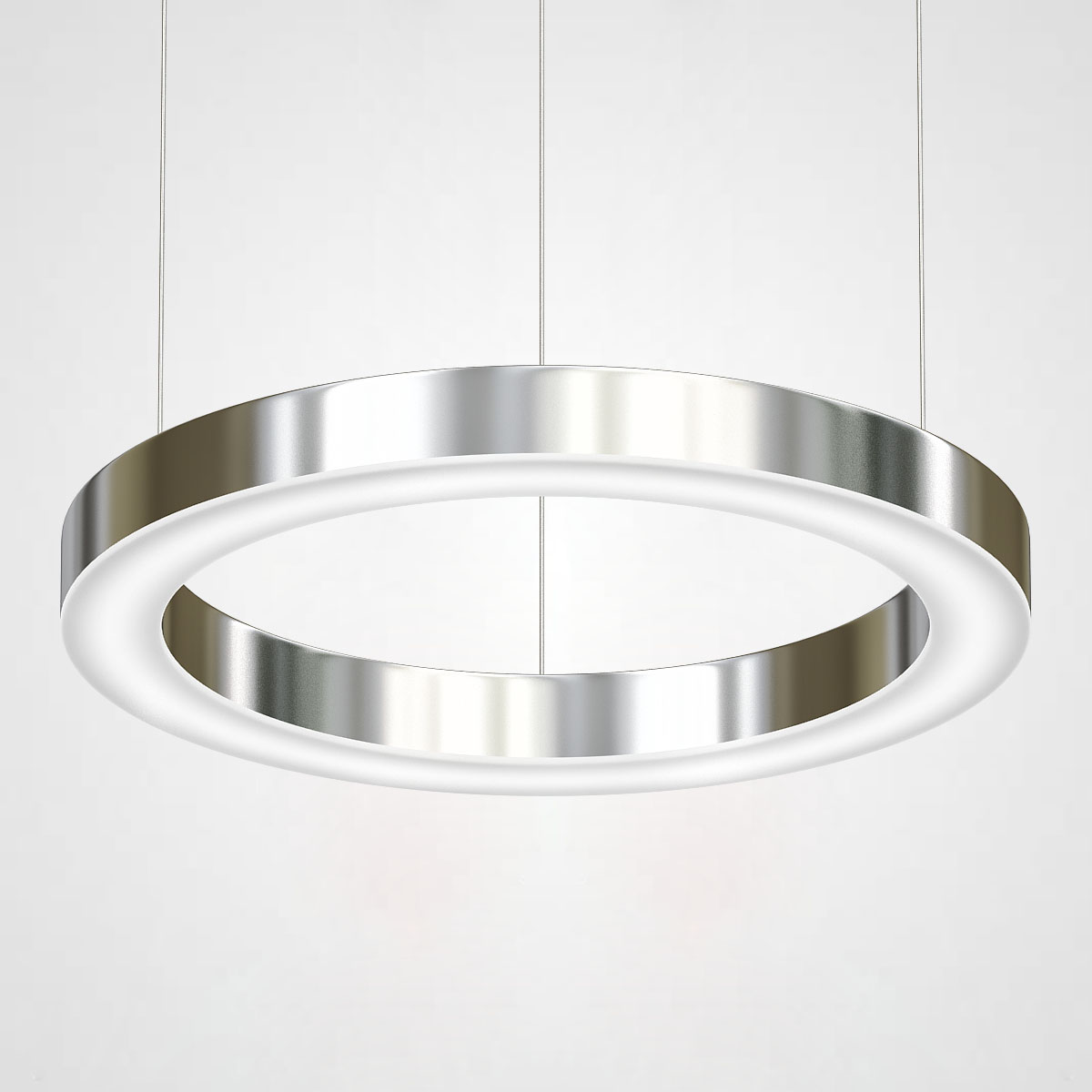 Люстра Light Ring Horizontal D50 Хром by ImperiumLoft