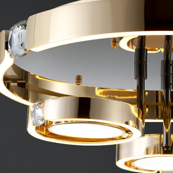 Потолочная люстра SELLIF GOLD D50 by ImperiumLoft