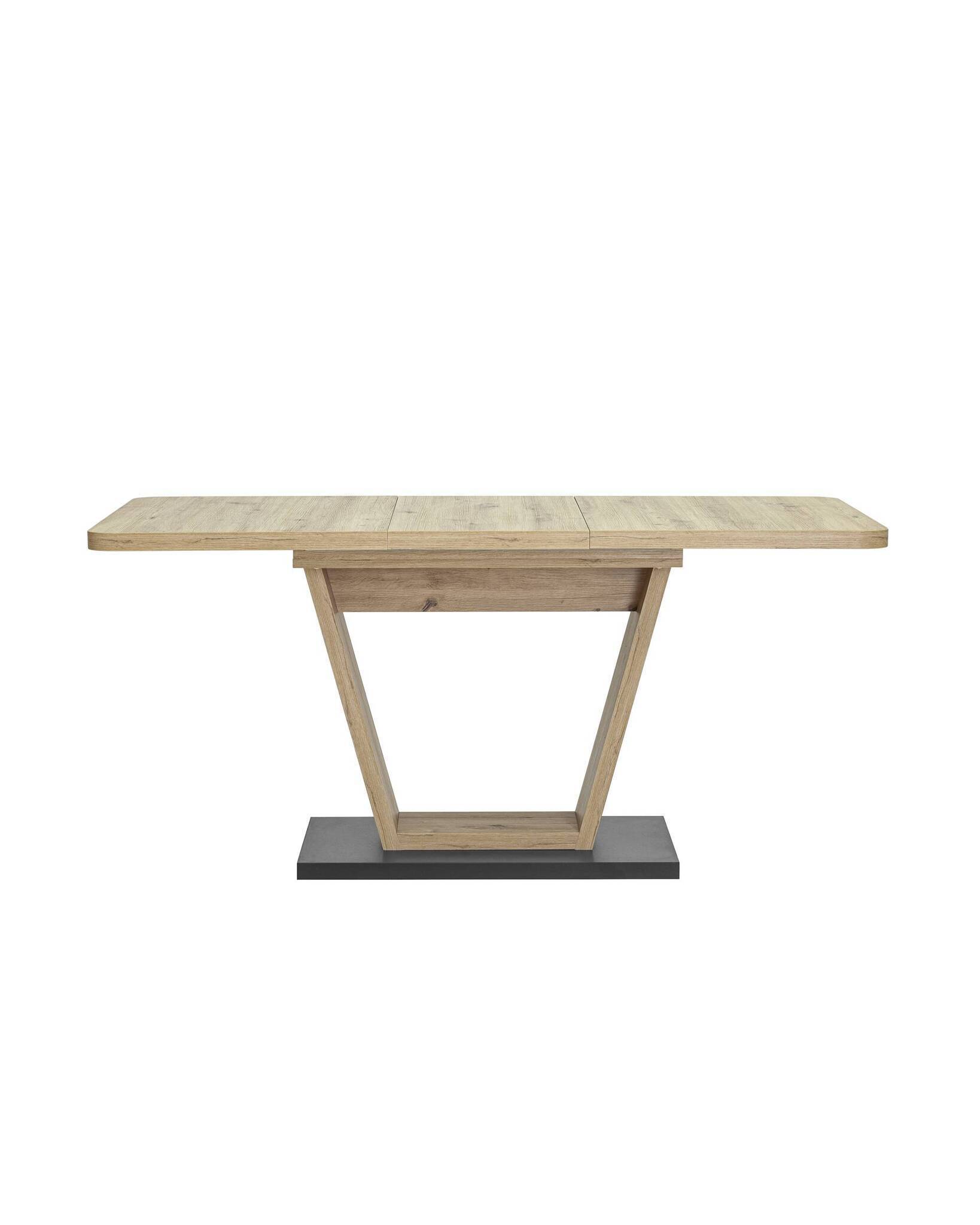 Стол Vector 120-160*80 дуб/графит Stool Group