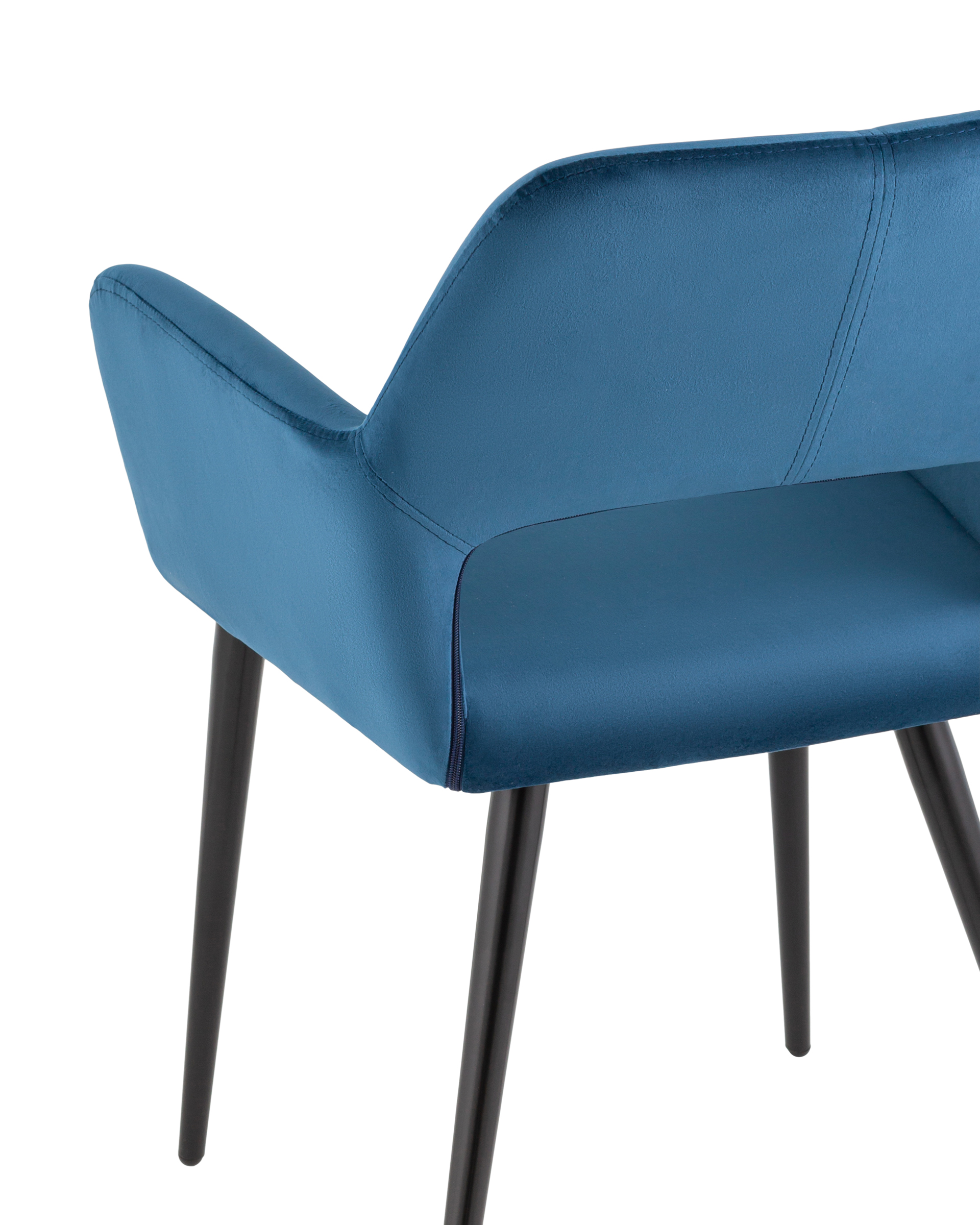 Стул Денди велюр синий Stool Group