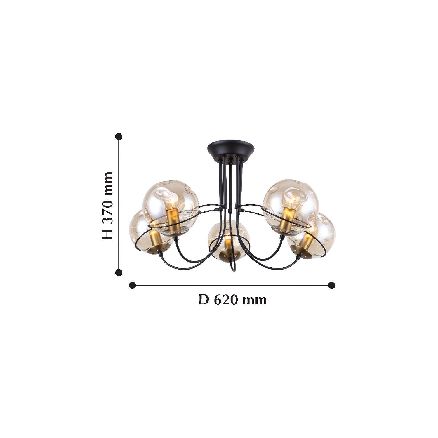 Потолочный светильник F-Promo 2202-5U