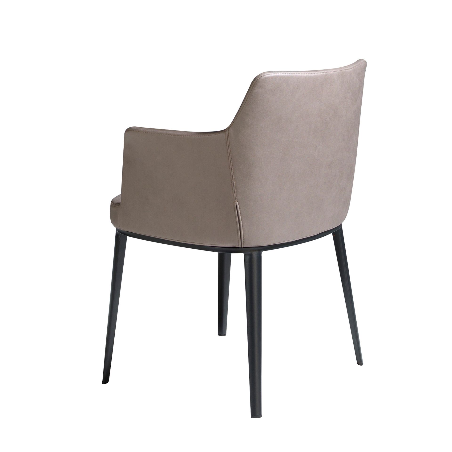 Стул 4112/A209 тканевый с черной стальной конструкцией Angel Cerda