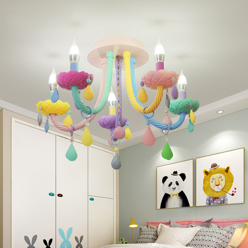 Потолочная люстра RAINBOW SHORT 6 lamps by ImperiumLoft