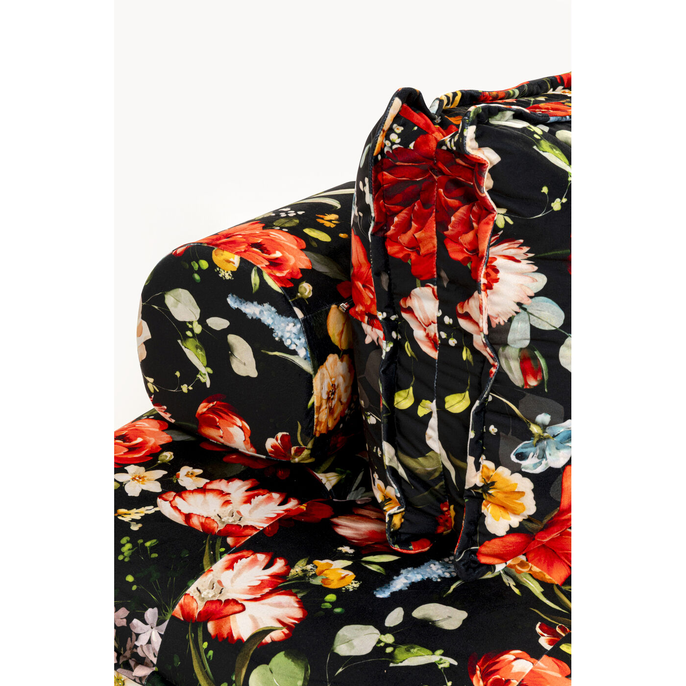 Элемент дивана Portofino Flowers Black KARE 71369