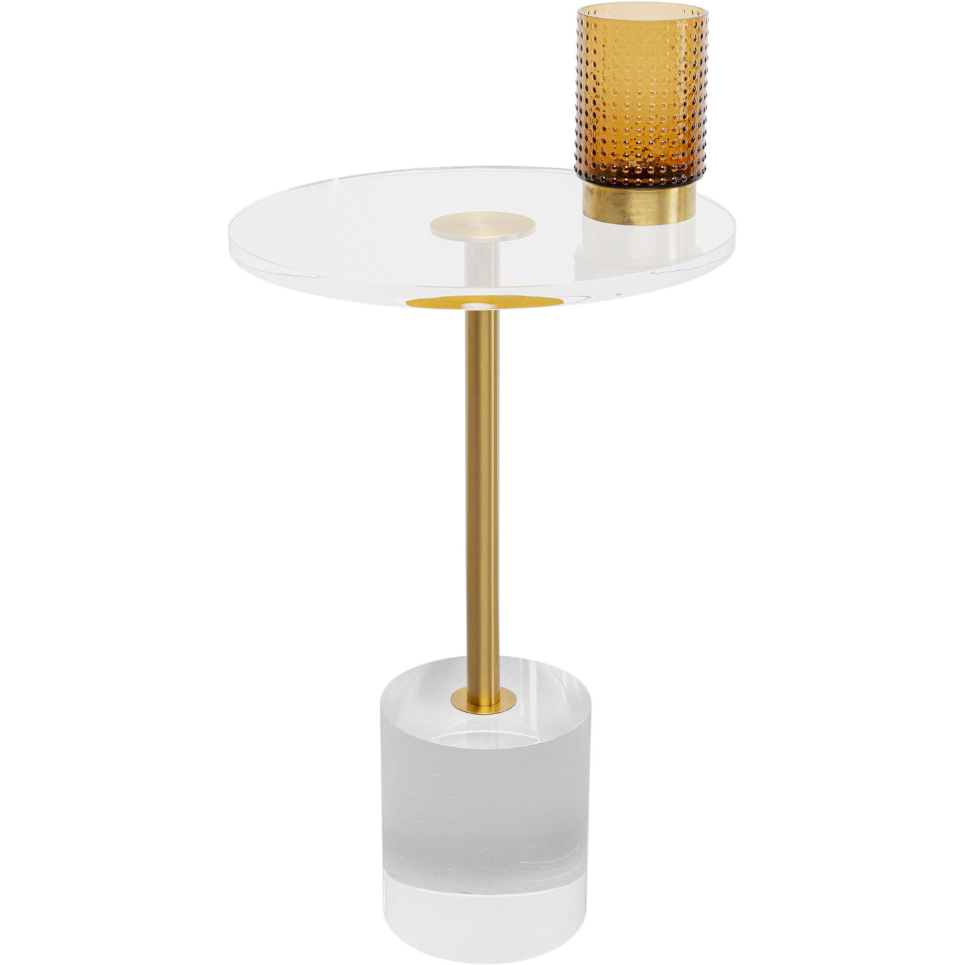 Приставной стол Ghost Ø35cm KARE 70270