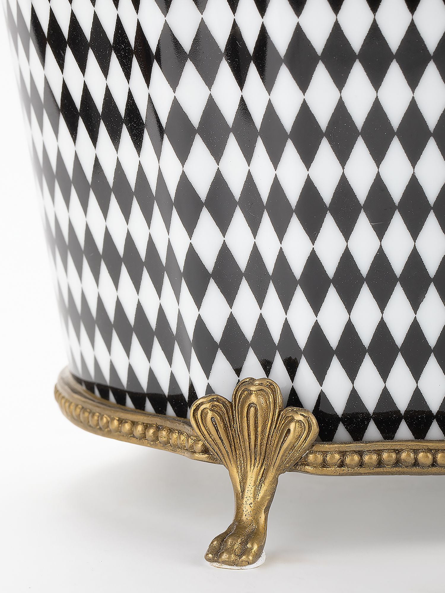 Кашпо с ручками Glasar D443L/HBK2210