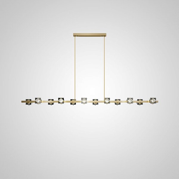 Потолочный светильник MICHAL LONG L12 Brass by ImperiumLoft