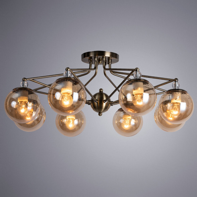 Люстра на штанге Arte Lamp A3133PL-8AB