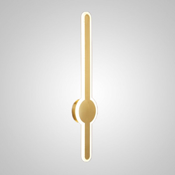 Настенный светильник ACHIM H62 Brass by ImperiumLoft