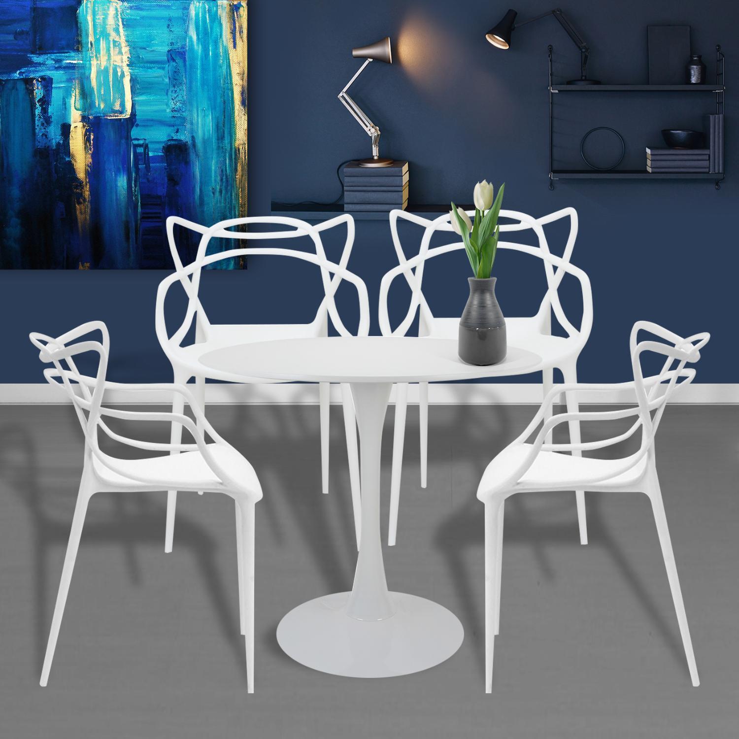 Стол Tulip белый 100см Bradex Home FR 0222