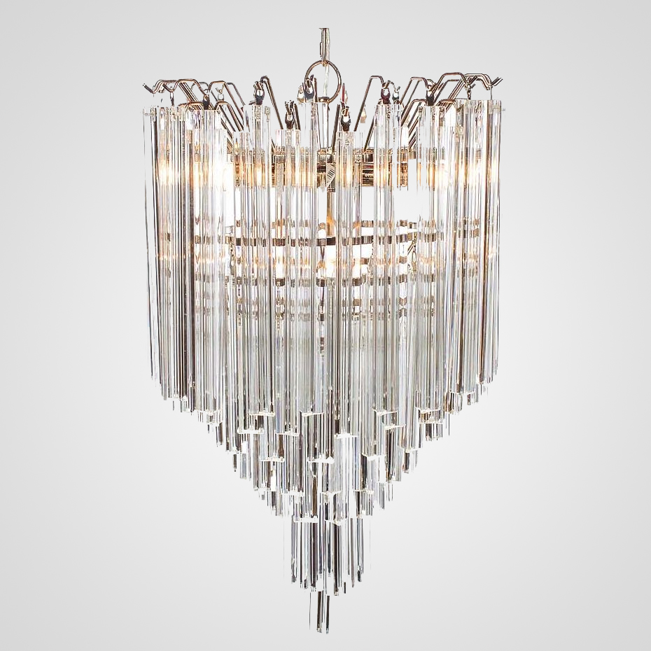 Люстра Odeon Chandelier Glass Clear By Imperiumloft