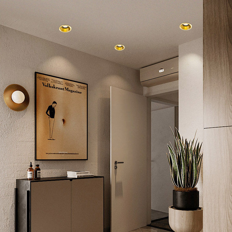Точечный светильник CALL D6,9 Brass 6000 К by ImperiumLoft