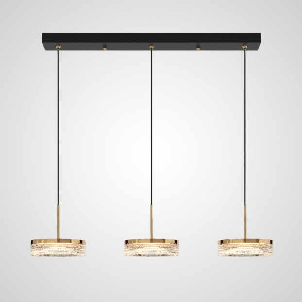 Подвесной светильник RIGO COMBO L55 Brass by ImperiumLoft