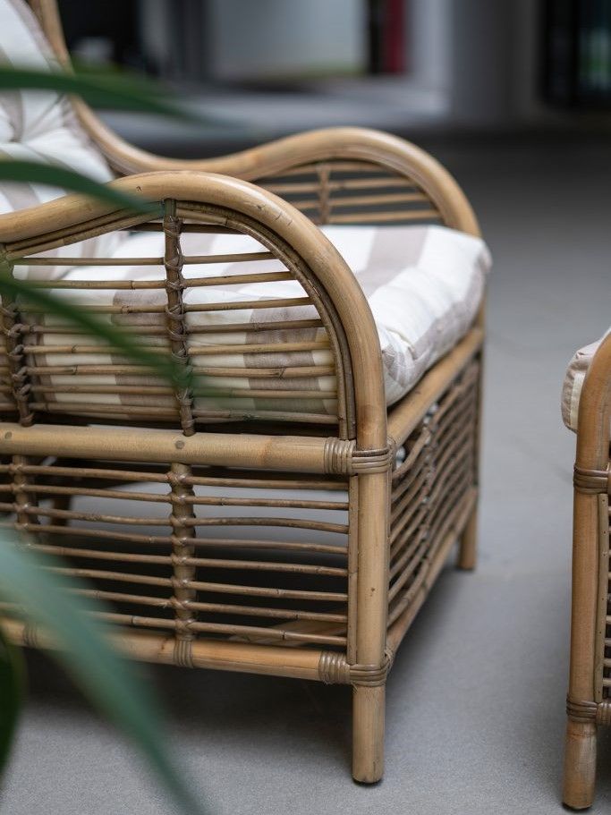 Кресло с банкеткой Glasar 44904