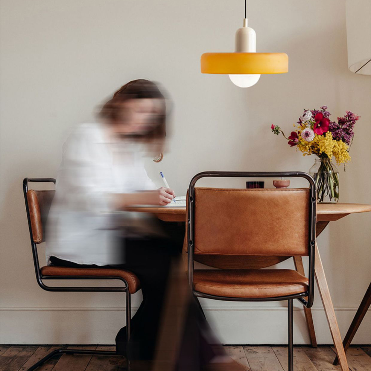 Подвесной светильник COLLAR White Green by ImperiumLoft