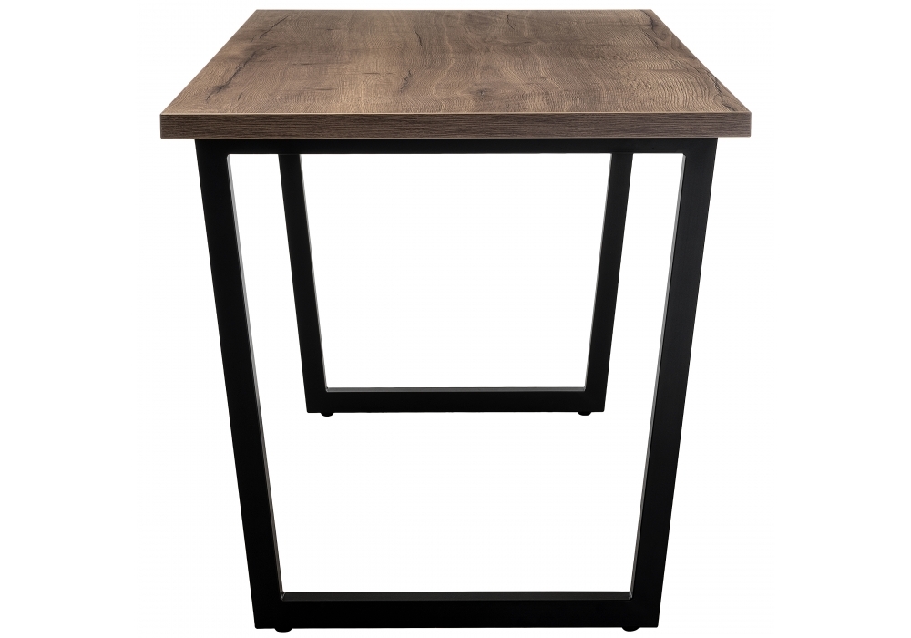 Стол деревянный Woodville Эльпатия 150 дуб велингтон / черный матовый 420994