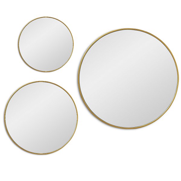 Saturn Gold Сет из 3-х зеркал Ø55, Ø40, Ø30 см Art-Zerkalo SM016GL