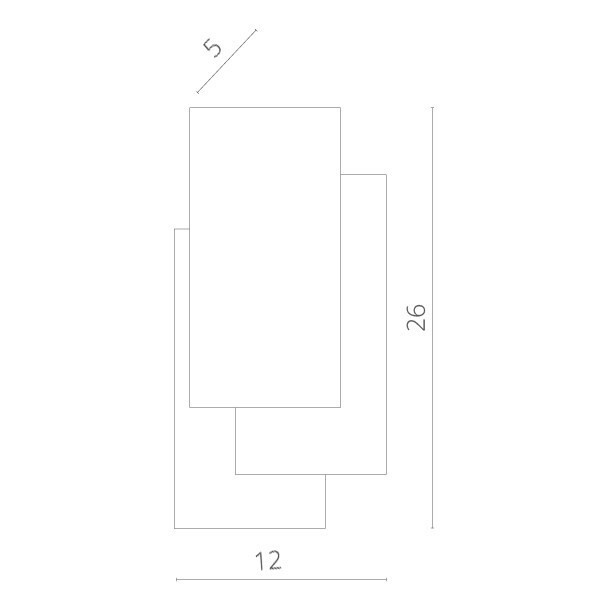 Бра Arte Lamp A1718AP-1WH