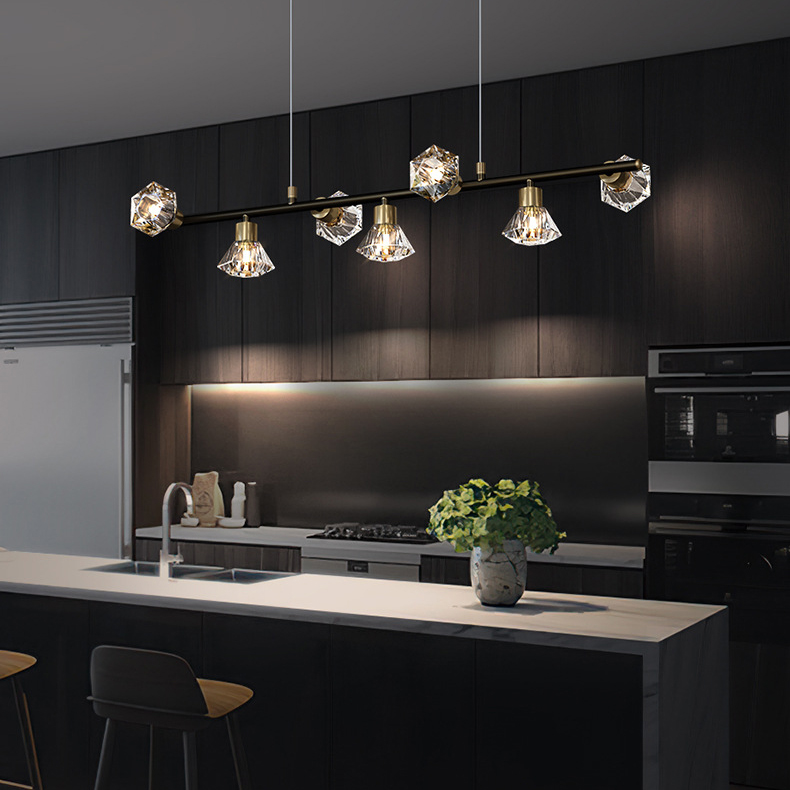 Подвесной светильник KENDRA L83 Brass Black by ImperiumLoft