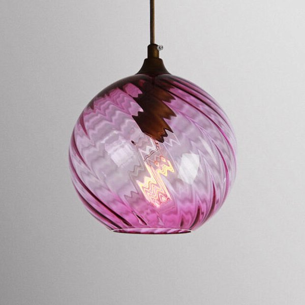 Подвесной светильник CL RIB B Purple by ImperiumLoft