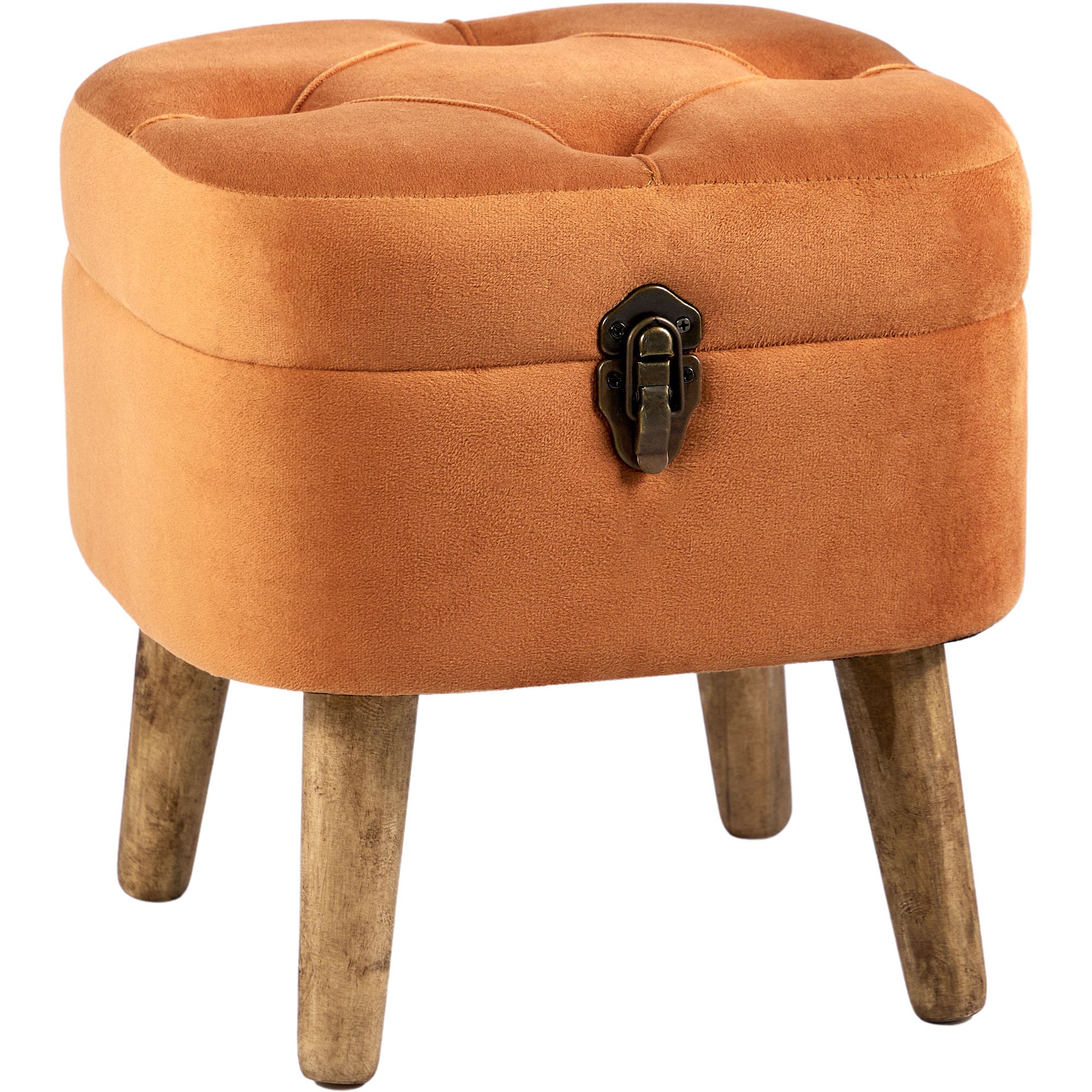 Пуф с крышкой Glasar 49-307M