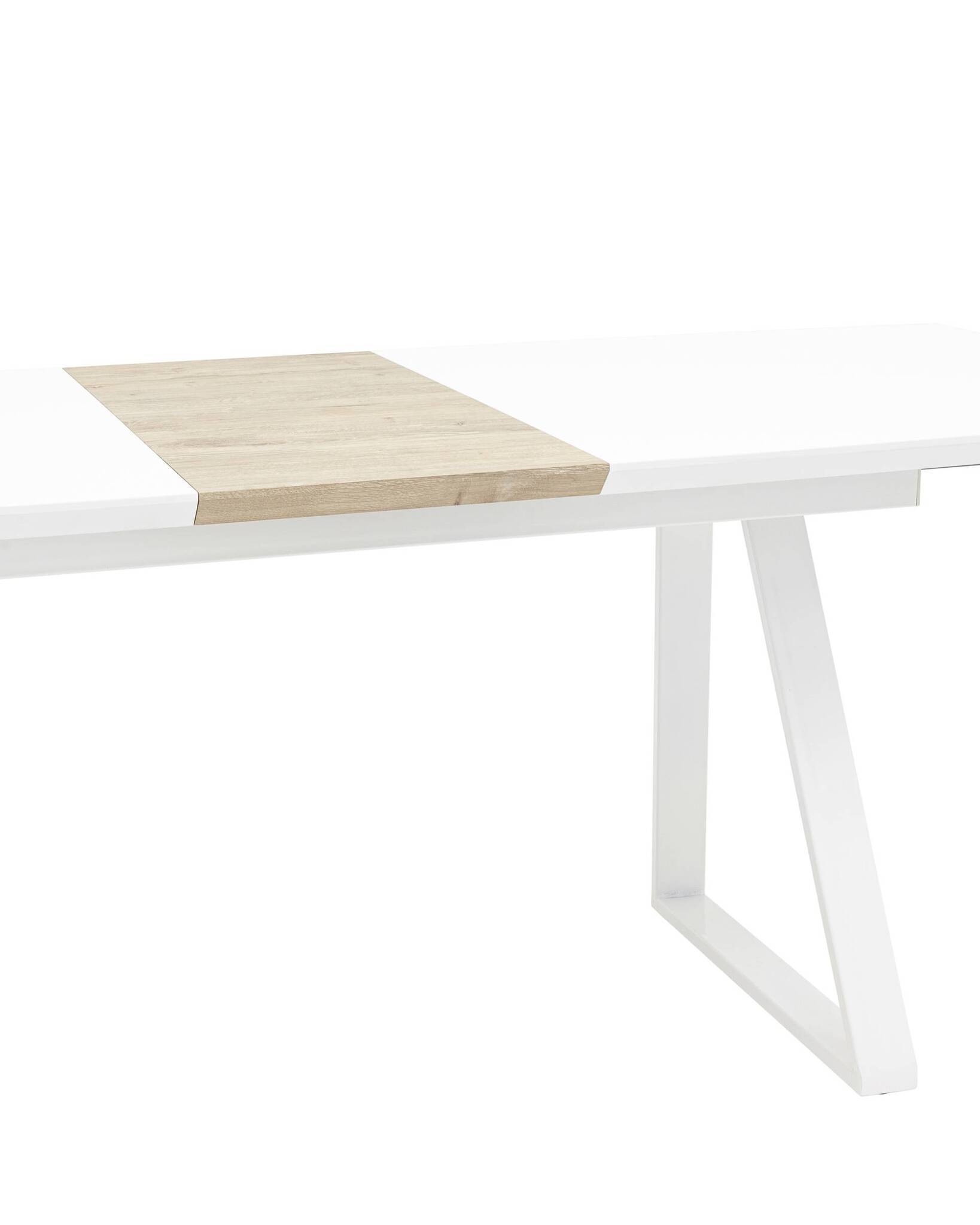 Стол обеденный Детройт раскладной 160-200*90 белый Stool Group